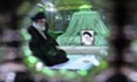رهبر انقلاب در مرقد امام خمینی(ره) و گلزار شهدا حضور یافتند